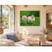 “Sheep in the Field” – Original Painting by Marina Stognieva